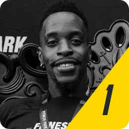 Photo de Benjamin THERMILUS prise lors de la finale du Fitness Park Heroes 2023