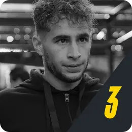Photo de Evan BORANIAN prise lors de la finale du Fitness Park Heroes 2023